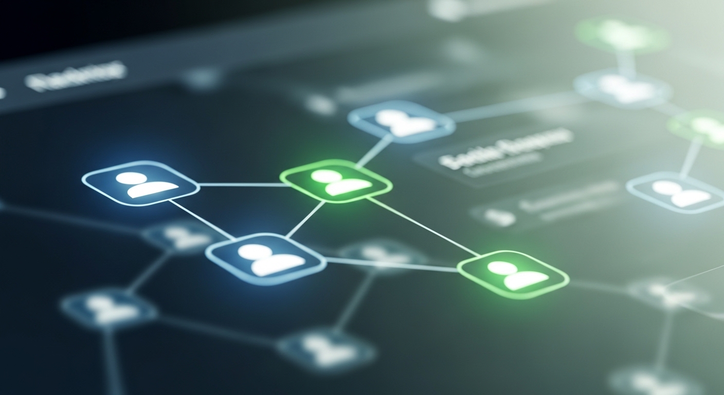 Giao diện kỹ thuật số tối giản với các nút kết nối xã hội nổi bật, biểu thị trải nghiệm trực tuyến có tổ chức, nơi bạn dễ dàng quản lý các mối quan hệ như hủy kết bạn Facebook. Giao diện kỹ thuật số tối giản với các nút kết nối xã hội nổi bật, biểu thị trải nghiệm trực tuyến có tổ chức, nơi bạn dễ dàng quản lý các mối quan hệ như hủy kết bạn Facebook.