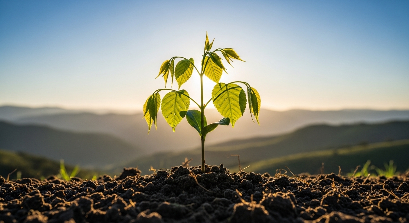 Cây non xanh tươi cắm rễ vững chắc trên đất màu mỡ, biểu tượng cho tiềm năng phát triển và kiếm tiền trên TikTok. Cây non xanh tươi cắm rễ vững chắc trên đất màu mỡ, biểu tượng cho tiềm năng phát triển và kiếm tiền trên TikTok.