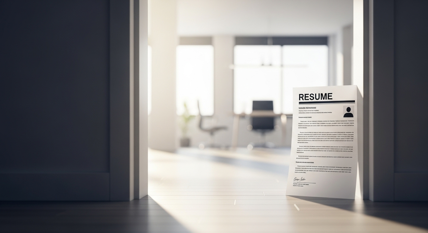 CV hiện đại, chuyên nghiệp như được tạo CV trên Canva, đặt ngay ngưỡng cửa sáng bừng, mở ra con đường sự nghiệp mới.