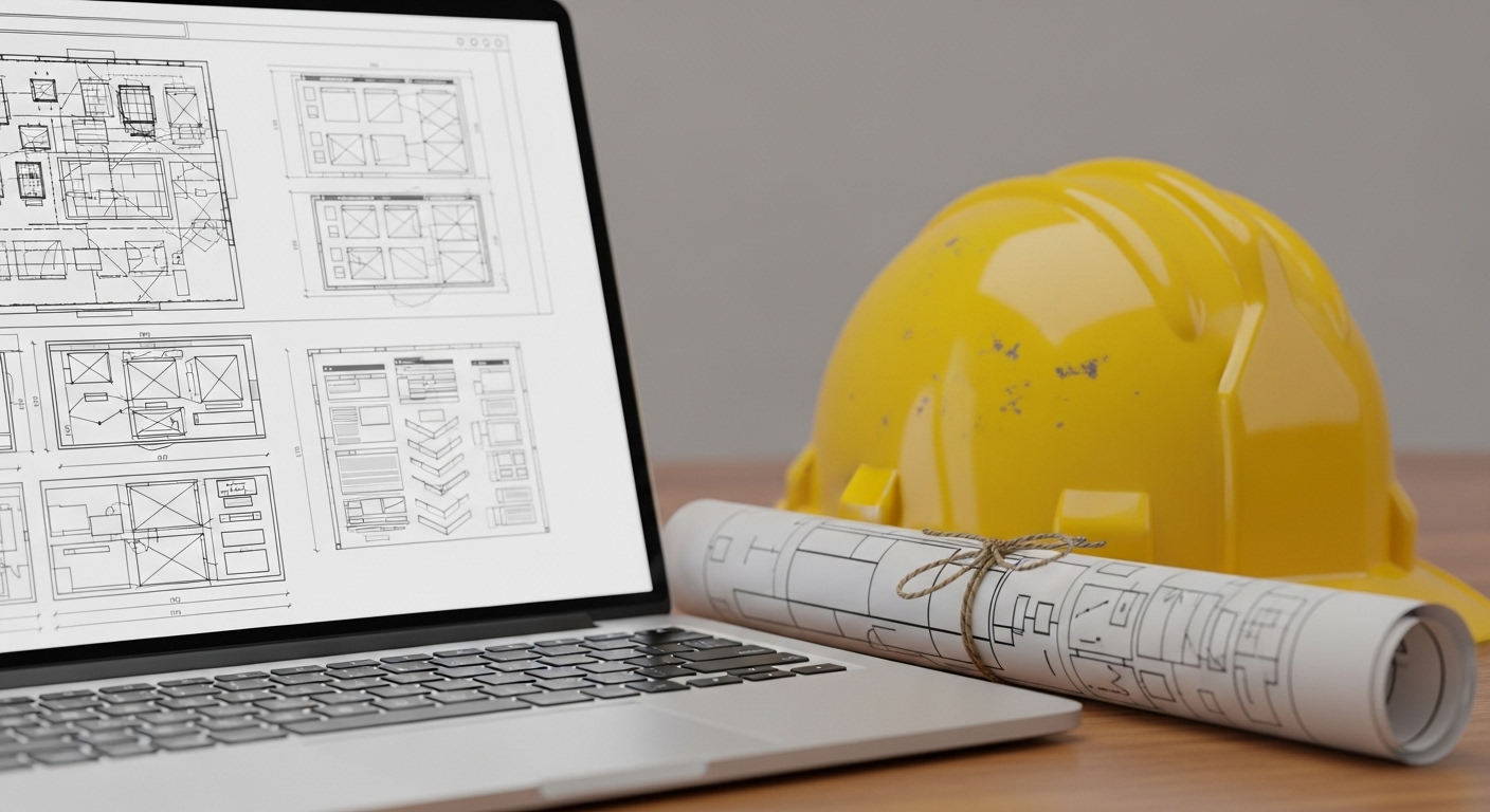 Bản thiết kế kiến trúc website chi tiết trên laptop, cùng mũ bảo hộ. Xây dựng nền tảng số vững chắc giúp bạn hiểu rõ MMO là gì và cách phát triển dự án online. Bản thiết kế kiến trúc website chi tiết trên laptop, cùng mũ bảo hộ. Xây dựng nền tảng số vững chắc giúp bạn hiểu rõ MMO là gì và cách phát triển dự án online.